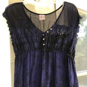 Free People Short Sleeve Shirt